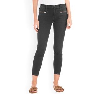 Gap True Skinny Black Ankle Jeans Size 24